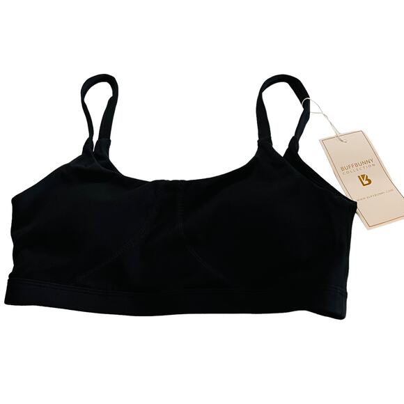 BuffBunny Collection Work Out Bra Size XXS NWT Black - Picture 2 of 5